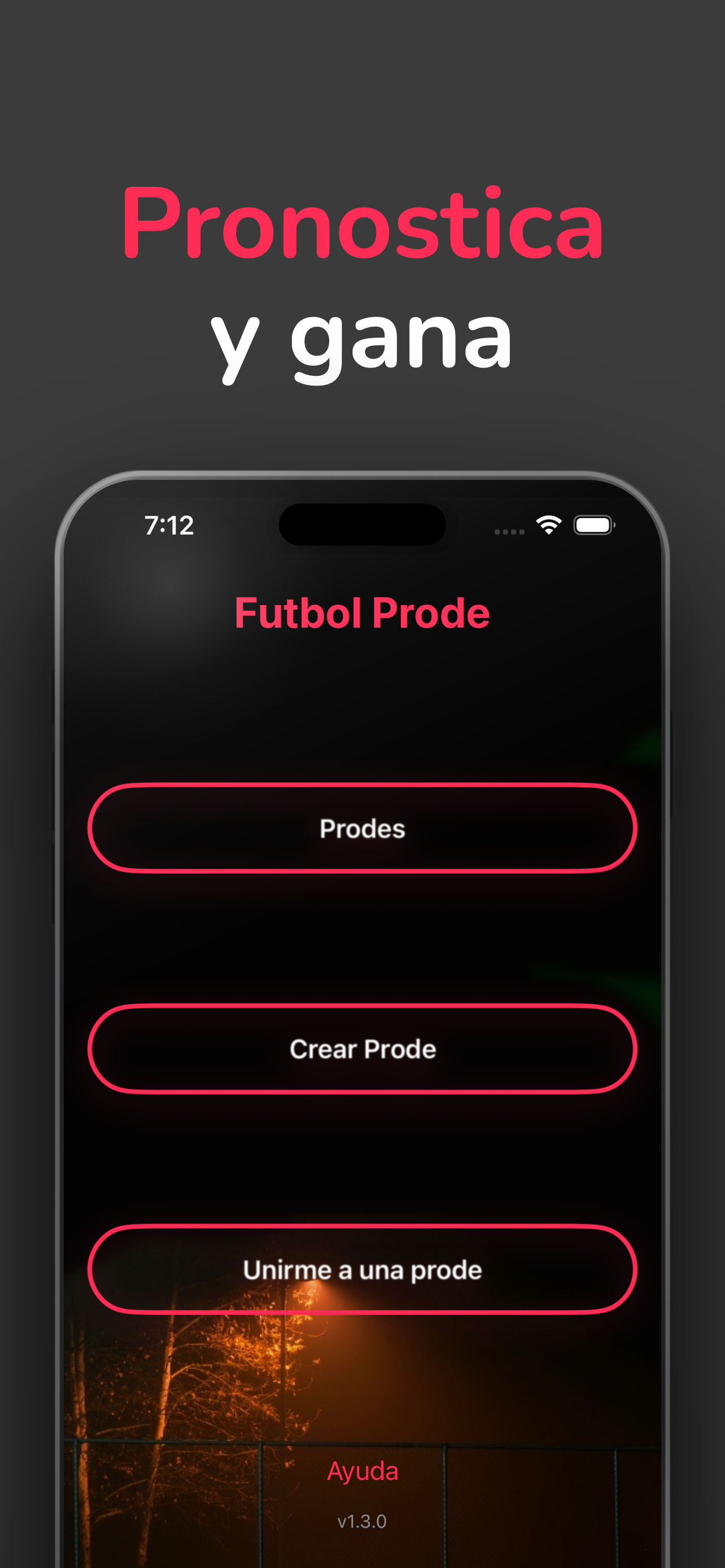 Captura de FutbolProde